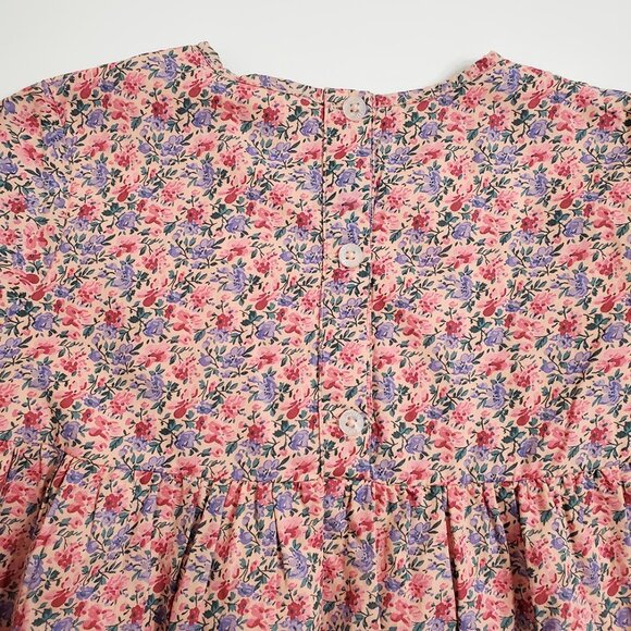 Louise Misha Girl's Roulotta Dress Blush Floral World Size 5Y Long Sleev… - Picture 9 of 13